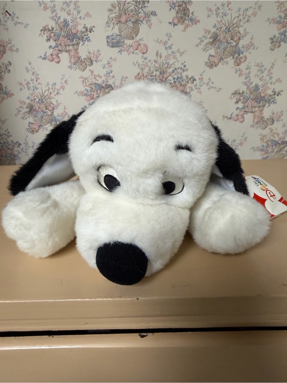 Disney NWT Dalmatian Puppy Dog Floppy Lucky NWT 12" Plush Stuffed